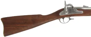 C.S. Richmond Musket,
.58 caliber, 40" barrel,
percussion, walnut, brass & iron,
used, by Armi Sport